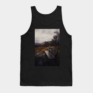 Conic Hill Balmaha Loch Lomond from Inchcailloch island Tank Top